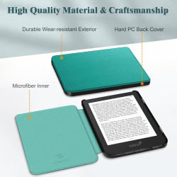 FINTIE Étui Compatible avec 6” Kobo Clara Colour/BW 2024 et Kobo Clara 2E 2022 - Housse Fine et Légère Coque Fermeture Magnétiqu