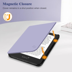FINTIE Étui Compatible avec 6” Kobo Clara Colour/BW 2024 et Kobo Clara 2E 2022 - Housse Fine et Légère Coque Fermeture Magnétiqu