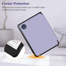 FINTIE Étui Compatible avec 6” Kobo Clara Colour/BW 2024 et Kobo Clara 2E 2022 - Housse Fine et Légère Coque Fermeture Magnétiqu