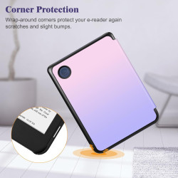 FINTIE Étui Compatible avec 6” Kobo Clara Colour/BW 2024 et Kobo Clara 2E 2022 - Housse Fine et Légère Coque Fermeture Magnétiqu
