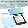 FINTIE Étui Compatible avec 6” Kobo Clara Colour/BW 2024 et Kobo Clara 2E 2022 - Housse Fine et Légère Coque Fermeture Magnétiqu