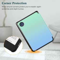 FINTIE Étui Compatible avec 6” Kobo Clara Colour/BW 2024 et Kobo Clara 2E 2022 - Housse Fine et Légère Coque Fermeture Magnétiqu