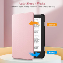 FINTIE Étui Compatible avec 6” Kobo Clara Colour/BW 2024 et Kobo Clara 2E 2022 - Housse Fine et Légère Coque Fermeture Magnétiqu
