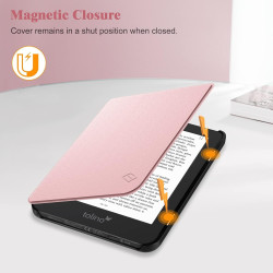 FINTIE Étui Compatible avec 6” Kobo Clara Colour/BW 2024 et Kobo Clara 2E 2022 - Housse Fine et Légère Coque Fermeture Magnétiqu