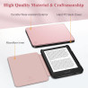 FINTIE Étui Compatible avec 6” Kobo Clara Colour/BW 2024 et Kobo Clara 2E 2022 - Housse Fine et Légère Coque Fermeture Magnétiqu
