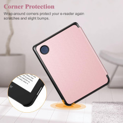 FINTIE Étui Compatible avec 6” Kobo Clara Colour/BW 2024 et Kobo Clara 2E 2022 - Housse Fine et Légère Coque Fermeture Magnétiqu