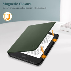 FINTIE Étui Compatible avec 6” Kobo Clara Colour/BW 2024 et Kobo Clara 2E 2022 - Housse Fine et Légère Coque Fermeture Magnétiqu