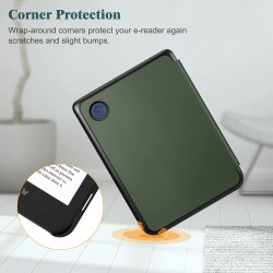 FINTIE Étui Compatible avec 6” Kobo Clara Colour/BW 2024 et Kobo Clara 2E 2022 - Housse Fine et Légère Coque Fermeture Magnétiqu