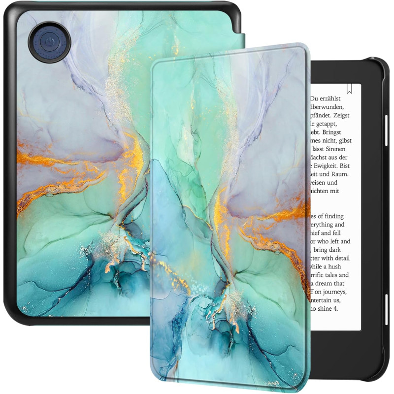 FINTIE Étui Compatible avec 6” Kobo Clara Colour/BW 2024 et Kobo Clara 2E 2022 - Housse Fine et Légère Coque Fermeture Magnétiqu