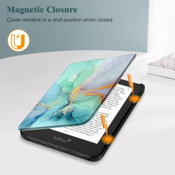 FINTIE Étui Compatible avec 6” Kobo Clara Colour/BW 2024 et Kobo Clara 2E 2022 - Housse Fine et Légère Coque Fermeture Magnétiqu