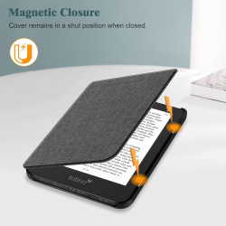 FINTIE Étui Compatible avec 6” Kobo Clara Colour/BW 2024 et Kobo Clara 2E 2022 - Housse Fine et Légère Coque Fermeture Magnétiqu