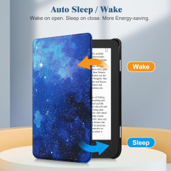FINTIE Étui Compatible avec 6” Kobo Clara Colour/BW 2024 et Kobo Clara 2E 2022 - Housse Fine et Légère Coque Fermeture Magnétiqu
