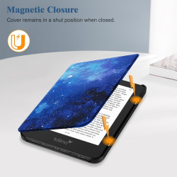 FINTIE Étui Compatible avec 6” Kobo Clara Colour/BW 2024 et Kobo Clara 2E 2022 - Housse Fine et Légère Coque Fermeture Magnétiqu