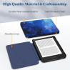 FINTIE Étui Compatible avec 6” Kobo Clara Colour/BW 2024 et Kobo Clara 2E 2022 - Housse Fine et Légère Coque Fermeture Magnétiqu