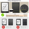 Zhaoco étui pour kindle paperblanc 6,8 pouces 11eme génération 2021 et kindle paperblanc signature edition e-reader housse coque