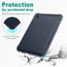 Tenano Coque Transparente pour Kobo Clara Colour | BW | 2E, Housse Arrière en Silicone Légère et Anti-Rayures de 6", Transparent