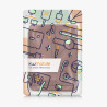 kwmobile Étui Compatible avec Kobo Clara 2E Coque - Étui à Rabat magnétique Tablette eReader Similicuir - Bordeaux foncé