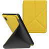 kwmobile Étui Compatible avec Kobo Clara 2E Coque - Étui à Rabat magnétique Tablette eReader Similicuir - Jaune