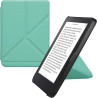 kwmobile Étui Compatible avec Kobo Clara 2E Coque - Étui à Rabat magnétique Tablette eReader Similicuir - Menthe glaciale