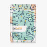 kwmobile Étui Compatible avec Kobo Clara 2E Coque - Étui à Rabat magnétique Tablette eReader Similicuir - Menthe glaciale