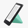 kwmobile Étui Compatible avec Kobo Clara 2E Coque - Étui à Rabat magnétique Tablette eReader Similicuir - Menthe glaciale