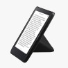 kwmobile Étui Compatible avec Kobo Clara 2E Coque - Étui à Rabat magnétique Tablette eReader Similicuir - Noir