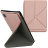 kwmobile Étui Compatible avec Kobo Clara 2E Coque - Étui à Rabat magnétique Tablette eReader Similicuir - Or Rose