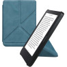 kwmobile Étui Compatible avec Kobo Clara 2E Coque - Étui à Rabat magnétique Tablette eReader Similicuir - pétrole