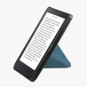 kwmobile Étui Compatible avec Kobo Clara 2E Coque - Étui à Rabat magnétique Tablette eReader Similicuir - pétrole