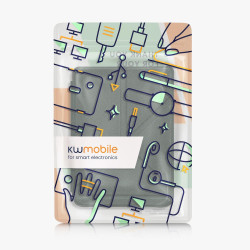 kwmobile Étui Compatible avec Kobo Clara 2E Coque - Étui à Rabat magnétique Tablette eReader Similicuir - Vert foncé