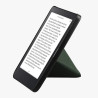 kwmobile Étui Compatible avec Kobo Clara 2E Coque - Étui à Rabat magnétique Tablette eReader Similicuir - Vert foncé