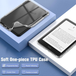 Fintie étui pour 7" kindle paperblanc (12e génération, 2024) et kindle colorsoft (1re génération, 2025/2024), coque arrière fine