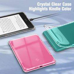 Fintie étui pour 7" kindle paperblanc (12e génération, 2024) et kindle colorsoft (1re génération, 2025/2024), coque arrière fine