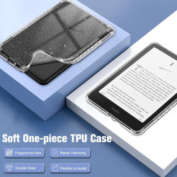 Fintie étui pour 7" kindle paperblanc (12e génération, 2024) et kindle colorsoft (1re génération, 2025/2024), coque arrière fine