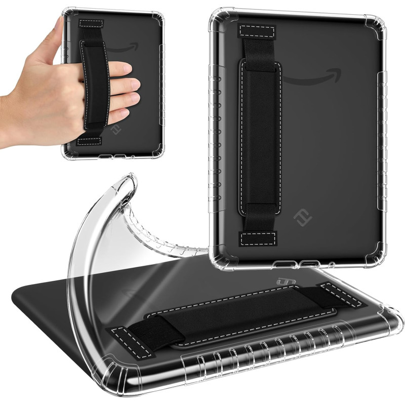 Fintie étui pour 7" kindle paperblanc (12e génération, 2024) et kindle colorsoft (1re génération, 2025/2024), coque arrière fine