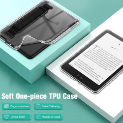 Fintie étui pour 7" kindle paperblanc (12e génération, 2024) et kindle colorsoft (1re génération, 2025/2024), coque arrière fine