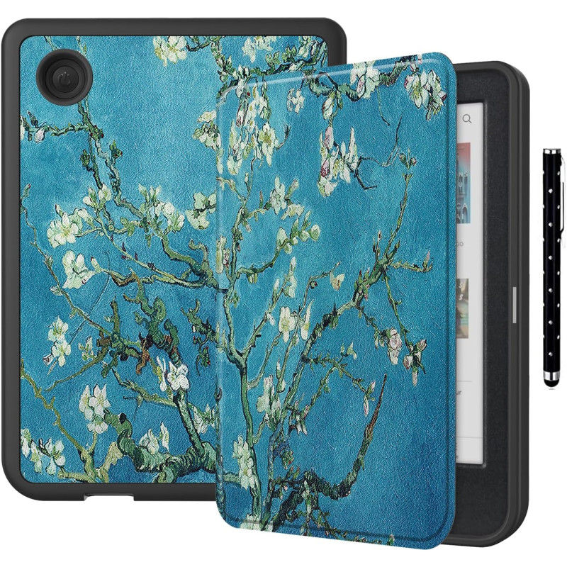Acelie Coque Etui Housse de Protection pour Kobo Clara Colour/Kobo Clara BW 6 Pouces eReader 2024