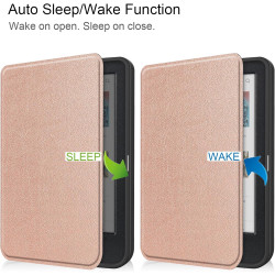 Acelie Coque Etui Housse de Protection pour Kobo Clara Colour/Kobo Clara BW 6 Pouces eReader 2024