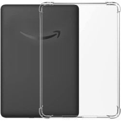 Vovipo coque transparente pour 7" kindle paperblanc et paperblanc signature edition (12ème génération, 2024), coque arrière tpu 