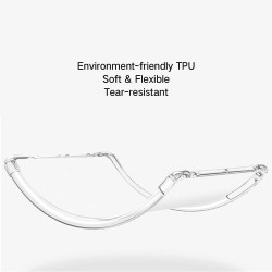 Vovipo coque transparente pour 7" kindle paperblanc et paperblanc signature edition (12ème génération, 2024), coque arrière tpu 