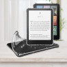 Vovipo coque con poudre flash transparente pour 7" kindle paperblanc/paperblanc signature edition (12ème génération, 2024), coqu