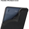 Housse Coque Ultra Fine pour Kobo Clara Colour/2E/BW - Étui Automatique Veille/Réveil avec Dragonne, Noir