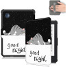 Ultra Fine Automatique Veille/Réveil Housse Coque pour Kobo Clara Colour Étui avec Dragonne,Le Chat