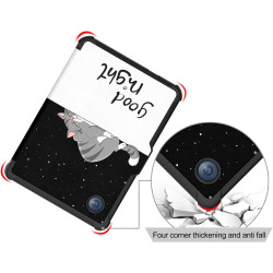 Ultra Fine Automatique Veille/Réveil Housse Coque pour Kobo Clara Colour Étui avec Dragonne,Le Chat