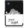 Ultra Fine Automatique Veille/Réveil Housse Coque pour Kobo Clara Colour Étui avec Dragonne,Le Chat