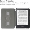 Ultra Fine Automatique Veille/Réveil Housse Coque pour Kobo Clara Colour/Kobo Clara 2E/Kobo Clara BW Étui avec Dragonne,Vert