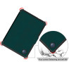Ultra Fine Automatique Veille/Réveil Housse Coque pour Kobo Clara Colour/Kobo Clara 2E/Kobo Clara BW Étui avec Dragonne,Vert