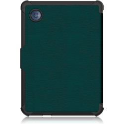 Ultra Fine Automatique Veille/Réveil Housse Coque pour Kobo Clara Colour/Kobo Clara 2E/Kobo Clara BW Étui avec Dragonne,Vert