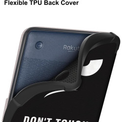 Housse Coque Ultra Fine pour Kobo Clara Colour/2E/BW avec Veille/Réveil Automatique, Étui avec Dragonne, Œil