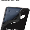 Housse Coque Ultra Fine pour Kobo Clara Colour/2E/BW avec Veille/Réveil Automatique, Étui avec Dragonne, Œil